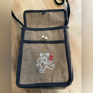 Grateful Dead Dancing Bear Hemp Purse